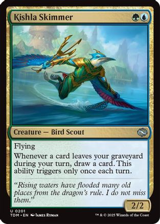 Kishla Skimmer (TDM-201) - Tarkir: Dragonstorm Foil [Uncommon]
