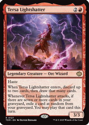 Tersa Lightshatter (TDM-127) - Tarkir: Dragonstorm Foil [Rare]