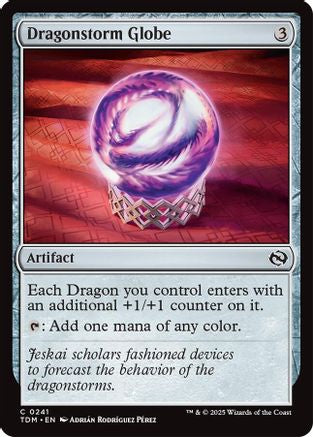 Dragonstorm Globe (TDM-241) - Tarkir: Dragonstorm Foil [Common]