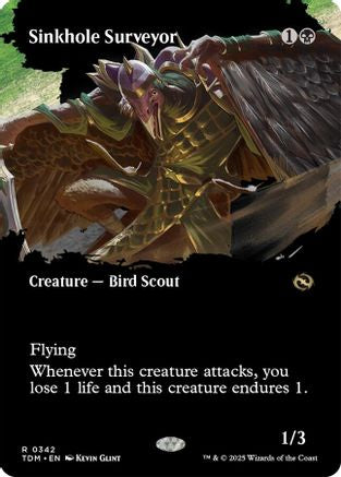 Sinkhole Surveyor (Borderless) (TDM-342) - Tarkir: Dragonstorm Foil [Rare]
