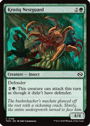 Krotiq Nestguard (TDM-148) - Tarkir: Dragonstorm Foil [Common]