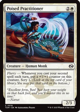 Poised Practitioner (TDM-018) - Tarkir: Dragonstorm [Common]