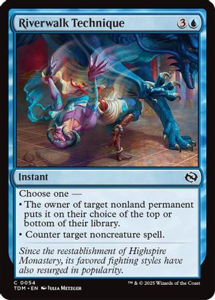 Riverwalk Technique (TDM-054) - Tarkir: Dragonstorm [Common]