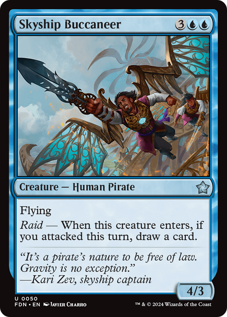 Skyship Buccaneer (FDN-050) - Foundations [Uncommon]