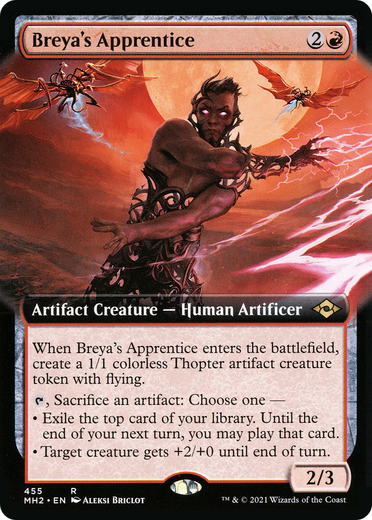 Breya's Apprentice (MH2-455) - Modern Horizons 2: (Extended Art) [Rare]