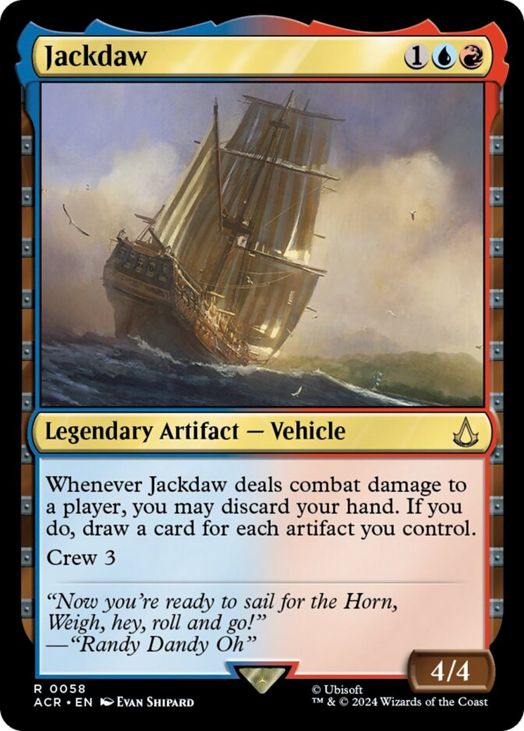 Jackdaw (ACR-058) - Assassin's Creed Foil [Rare]