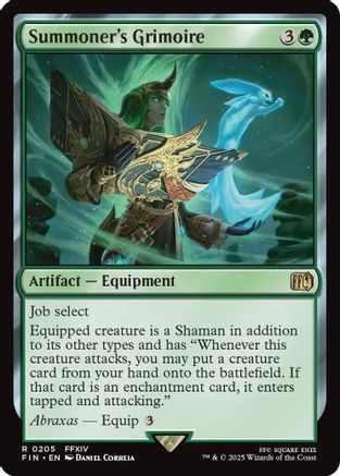 Summoner's Grimoire (FIN-205) - FINAL FANTASY [Rare]