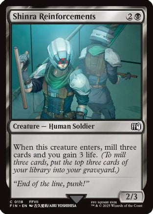 Shinra Reinforcements (FIN-118) - FINAL FANTASY [Common]