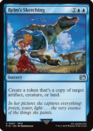 Relm's Sketching (FIN-067) - FINAL FANTASY [Uncommon]