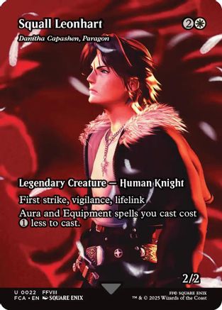 Squall Leonhart - Danitha Capashen, Paragon (Showcase) (FCA-022) - FINAL FANTASY: Through the Ages [Uncommon]