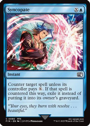 Syncopate (FIN-080) - FINAL FANTASY [Common]