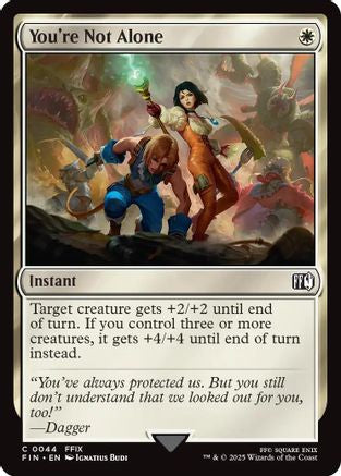 You're Not Alone (FIN-044) - FINAL FANTASY [Common]