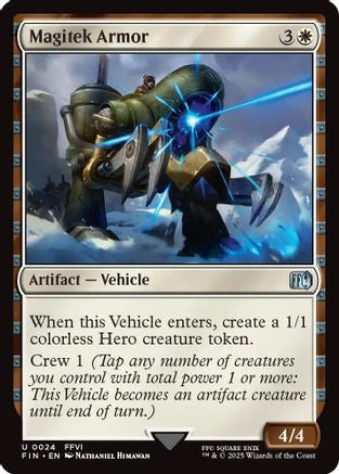 Magitek Armor (FIN-024) - FINAL FANTASY Foil [Rare]
