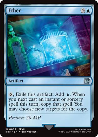Ether (FIN-053) - FINAL FANTASY [Uncommon]