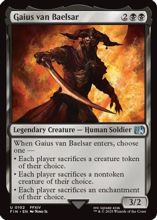 Gaius van Baelsar (FIN-102) - FINAL FANTASY [Uncommon]