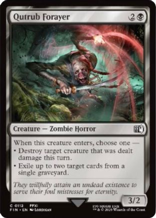Qutrub Forayer (FIN-112) - FINAL FANTASY [Common]