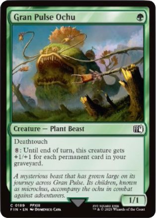 Gran Pulse Ochu (FIN-189) - FINAL FANTASY [Common]