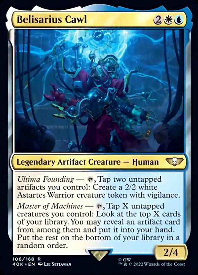 Belisarius Cawl (40K-106) - Warhammer 40,000 Commander [Rare]