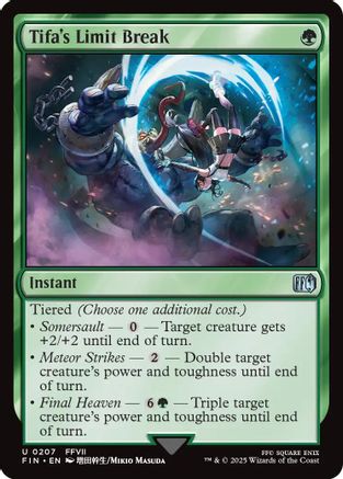 Tifa's Limit Break (FIN-207) - FINAL FANTASY [Uncommon]