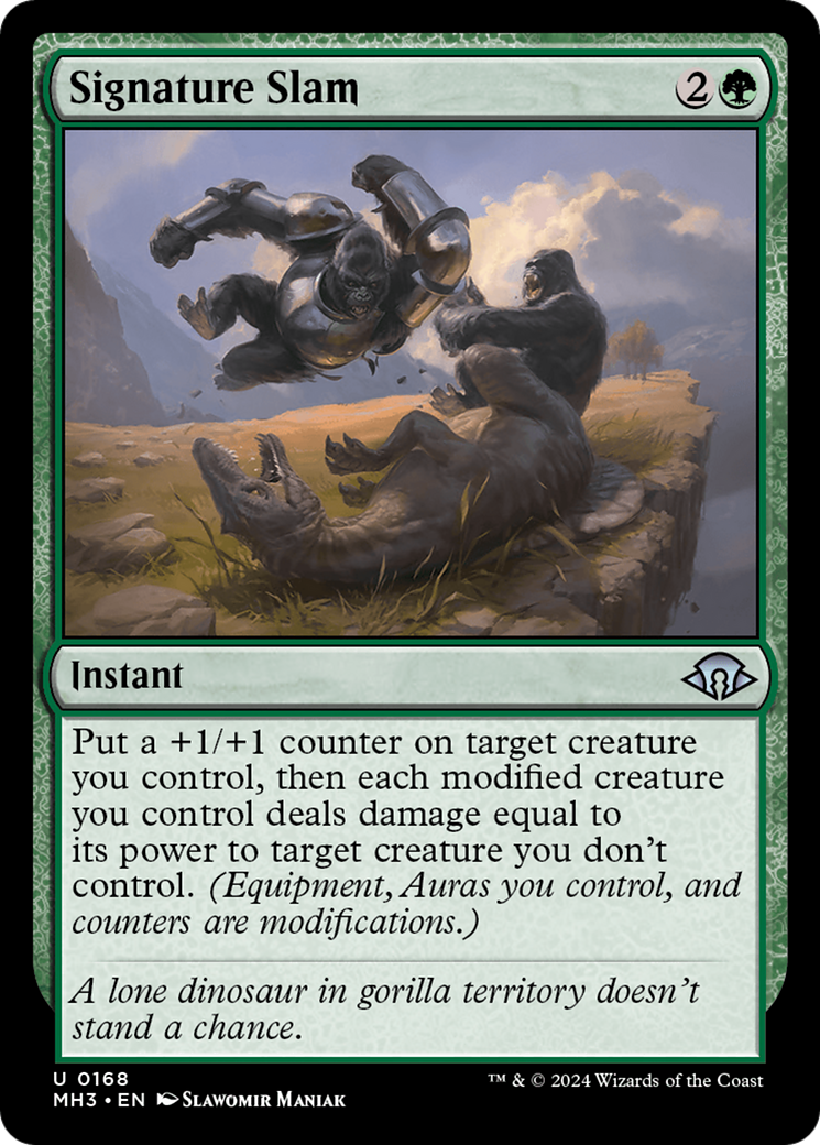 Signature Slam (MH3-168) - Modern Horizons 3 [Uncommon]