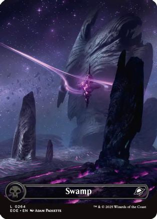 Swamp (0264) (Borderless) (EOE-264) - Edge of Eternities [Land]