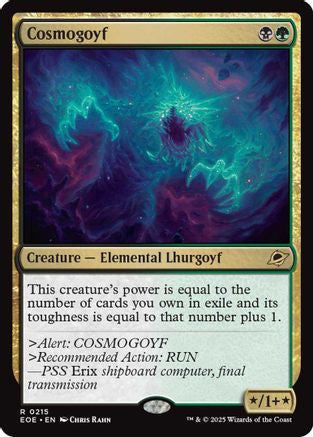 Cosmogoyf (EOE-215) - Edge of Eternities Foil [Rare]