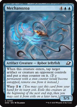 Mechanozoa (EOE-066) - Edge of Eternities Foil [Common]
