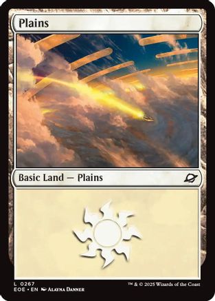 Plains (0267) (EOE-267) - Edge of Eternities Foil [Land]