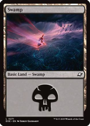 Swamp (0271) (EOE-271) - Edge of Eternities Foil [Land]