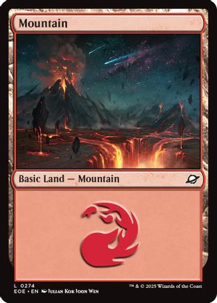 Mountain (0274) (EOE-274) - Edge of Eternities [Land]