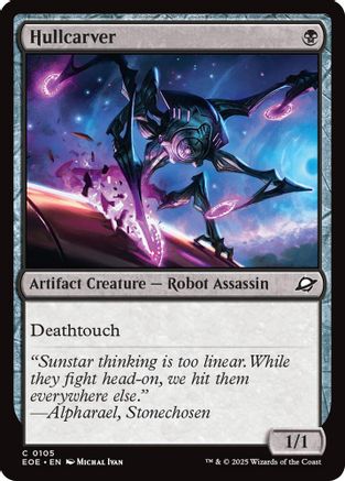 Hullcarver (EOE-105) - Edge of Eternities Foil [Common]