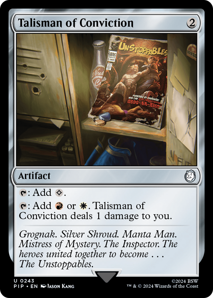 Talisman of Conviction (PIP-243) - Fallout [Uncommon]