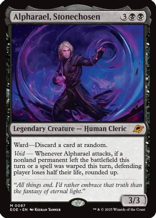 Alpharael, Stonechosen (EOE-087) - Edge of Eternities Foil [Mythic]