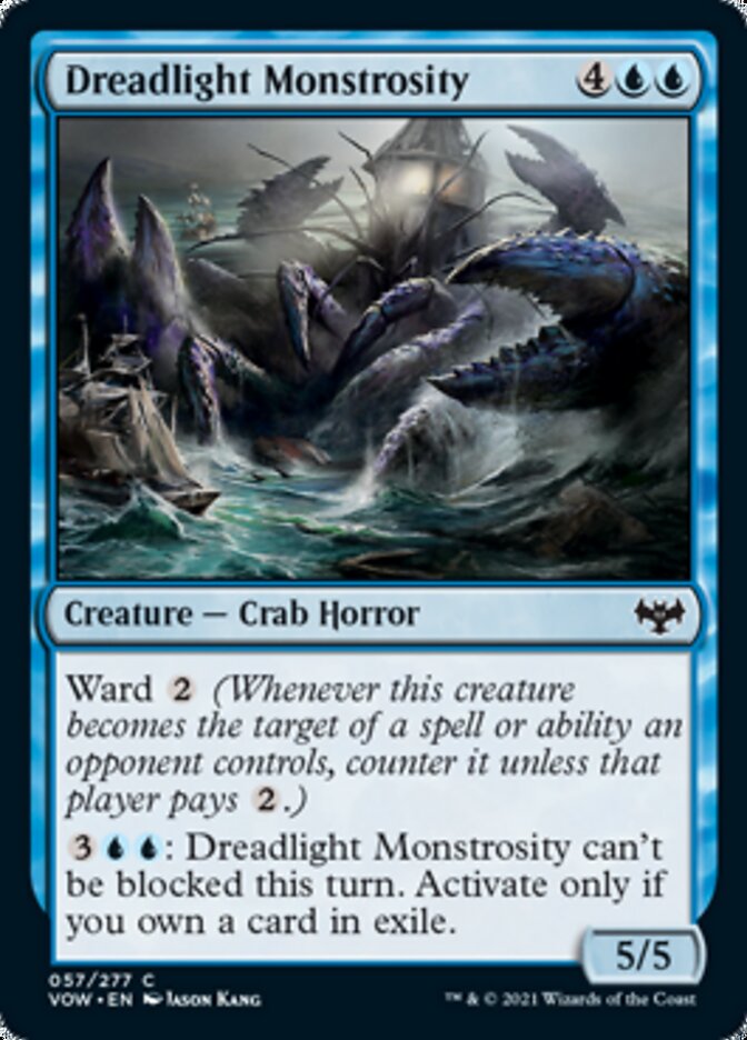 Dreadlight Monstrosity (VOW-057) - Innistrad: Crimson Vow [Common]