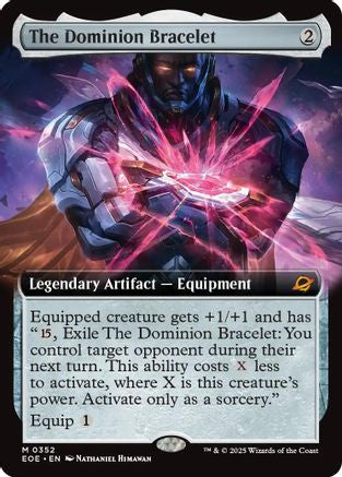 The Dominion Bracelet (Extended Art) (EOE-352) - Edge of Eternities Foil [Mythic]