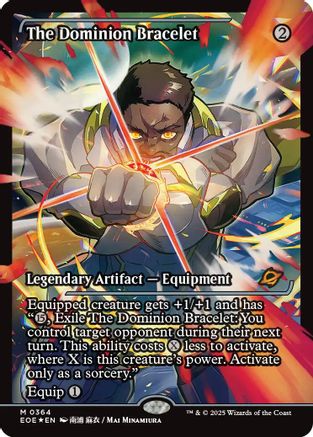 The Dominion Bracelet (Showcase) (EOE-364) - Edge of Eternities Foil [Mythic]