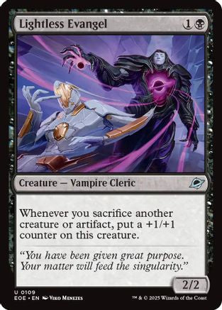 Lightless Evangel (EOE-109) - Edge of Eternities Foil [Uncommon]