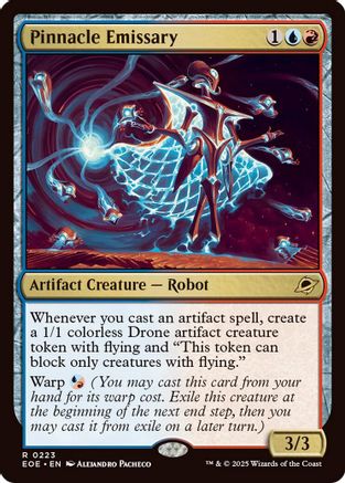 Pinnacle Emissary (EOE-223) - Edge of Eternities Foil [Rare]