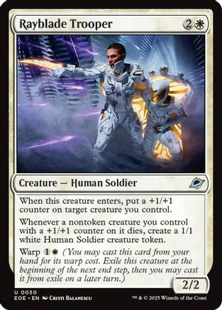 Rayblade Trooper (EOE-030) - Edge of Eternities [Uncommon]