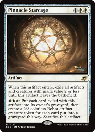 Pinnacle Starcage (EOE-027) - Edge of Eternities Foil [Rare]
