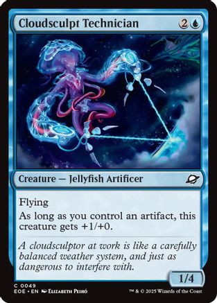 Cloudsculpt Technician (EOE-049) - Edge of Eternities Foil [Common]