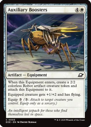 Auxiliary Boosters (EOE-005) - Edge of Eternities [Common]
