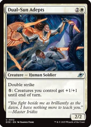 Dual-Sun Adepts (EOE-012) - Edge of Eternities Foil [Uncommon]