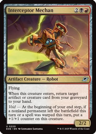 Interceptor Mechan (EOE-220) - Edge of Eternities [Uncommon]