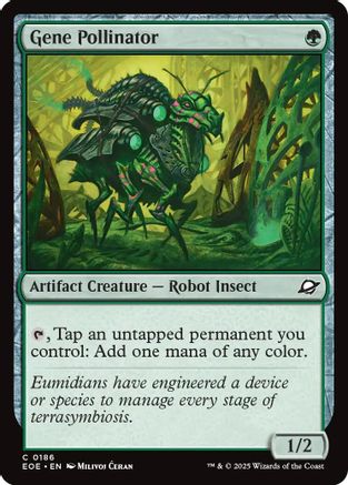 Gene Pollinator (EOE-186) - Edge of Eternities Foil [Common]