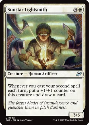 Sunstar Lightsmith (EOE-042) - Edge of Eternities Foil [Uncommon]