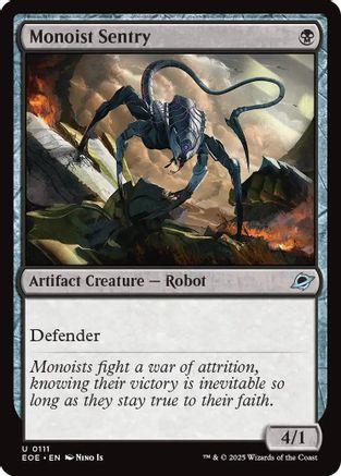 Monoist Sentry (EOE-111) - Edge of Eternities [Uncommon]