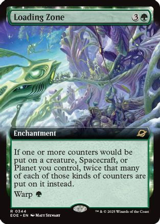 Loading Zone (Extended Art) (EOE-344) - Edge of Eternities [Rare]