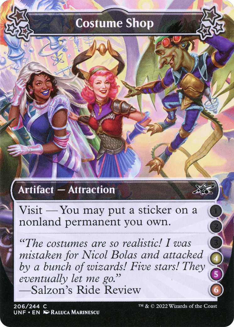 Costume Shop (UNF-206F) - Unfinity Foil [Common]