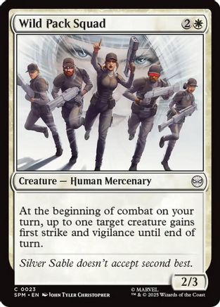 Wild Pack Squad (SPM-023) - Marvel's Spider-Man Foil [Common]
